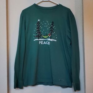 Life is Good Men's L/S Tee.  Size M